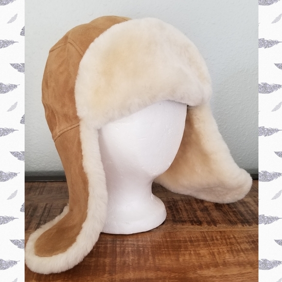 ugg shearling trapper hat